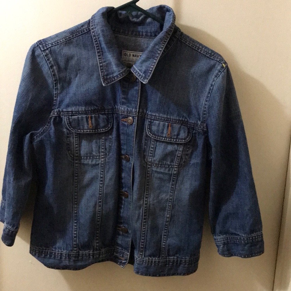 Old navy jean jacket size large